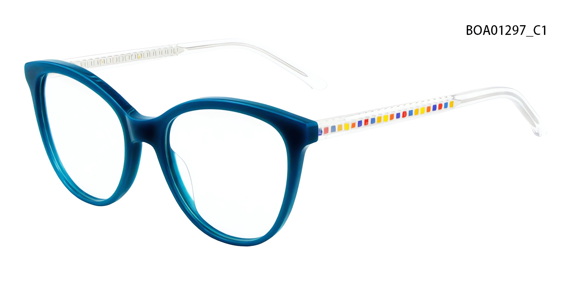Color Painted Core Acetate Optical Eyewear detail 2