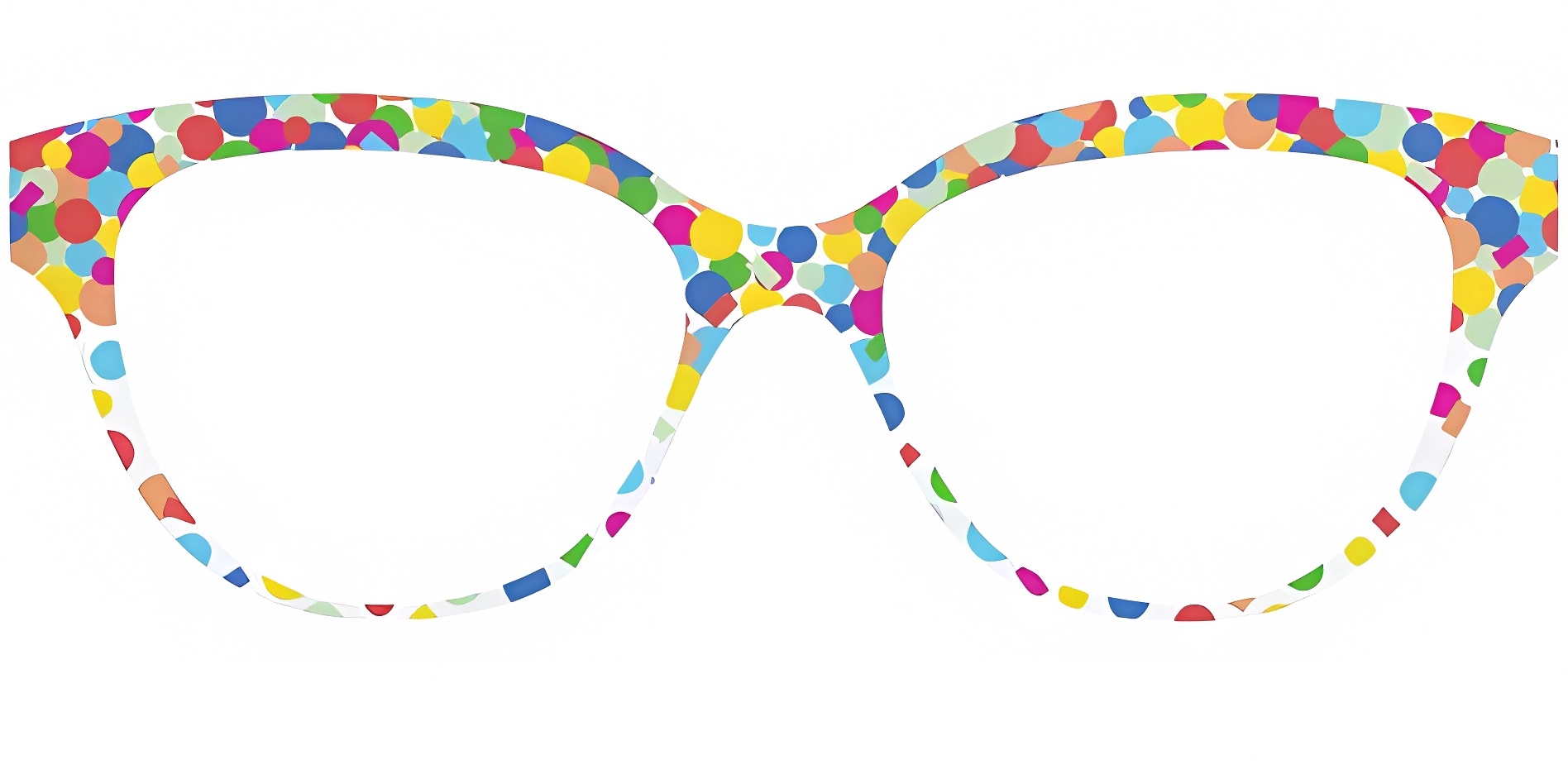 The colorway of eyewear The colorway of eyewear