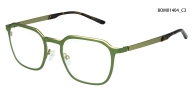 Men's Square Metal Optical Frame | Lightweight Business Eyewear detail 4