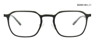Men's Square Metal Optical Frame | Lightweight Business Eyewear detail 1