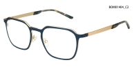Men's Square Metal Optical Frame | Lightweight Business Eyewear detail 3