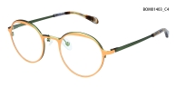 Minimalist Round Metal Optical Frame | Unisex Eyewear detail 5